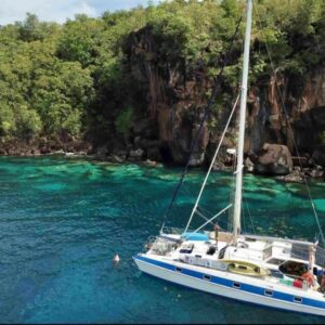 Privatized catamaran with diving, snorkeling and paddle