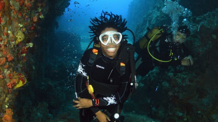 First diving in Martinique