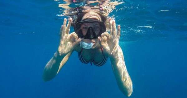 snorkeling in Martinique