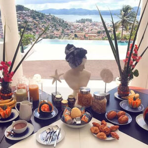 Villa Apolline petit déjeuner